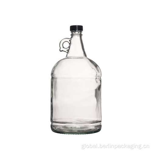 Stella Bottles Clear Glass Growlers with Handle Factory